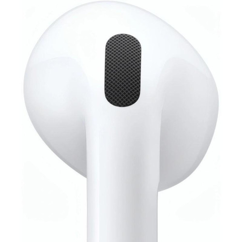 Гарнитура вкладыши Apple AirPods 4 ANC A3055,A3056,A3059 белый беспроводные bluetooth в ушной раковине (MXP93ZA/A)