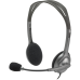 Наушники с микрофоном Logitech H110 серый 1.8м накладные оголовье (981-000271) Наушники с микрофоном Logitech H110 серый 1.8м накладные оголовье (981-000271)