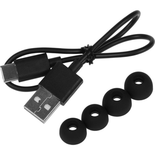 Гарнитура Tecno True 1 Air TU01 черный беспроводные bluetooth в ушной раковине (TU01 AIR ELEGANT BLACK)