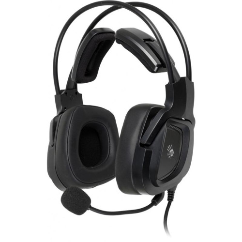 Наушники с микрофоном A4Tech Bloody G575 черный 2м мониторные USB оголовье (G575 USB/ BLACK)