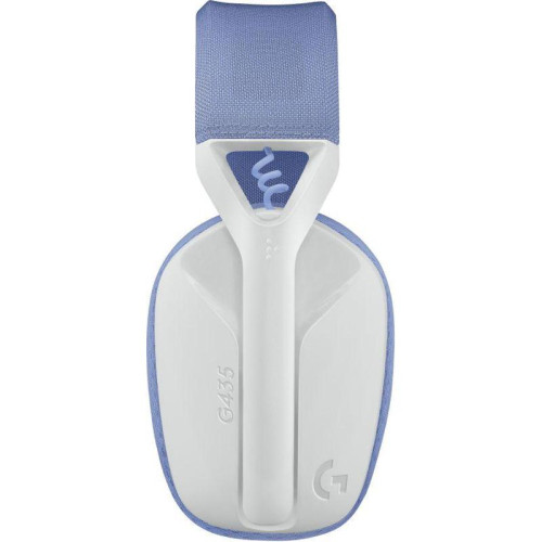 Наушники с микрофоном Logitech G435 белый/синий накладные BT/Radio оголовье (981-001077)