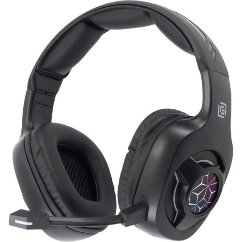 Наушники с микрофоном Oklick HS-L575G черный накладные BT оголовье (1895253)