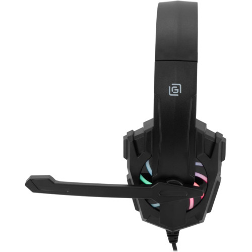 Наушники с микрофоном Oklick HS-L355G черный 1.8м мониторные оголовье (1939807) Наушники с микрофоном Oklick HS-L355G черный 1.8м мониторные оголовье (1939807)