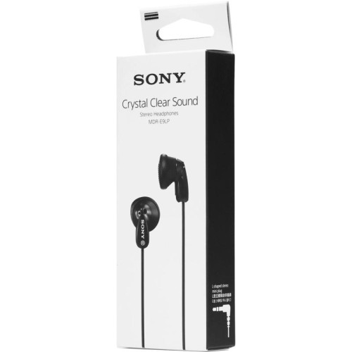 Наушники вкладыши Sony MDR-E9LP 1.2м черный проводные в ушной раковине (MDR-EX9LP/BZ1E)