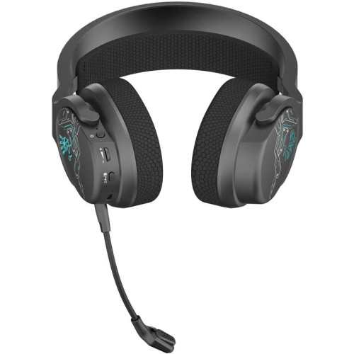 Наушники с микрофоном A4Tech Bloody GR370 черный мониторные BT/Radio/3.5mm оголовье (GR370)
