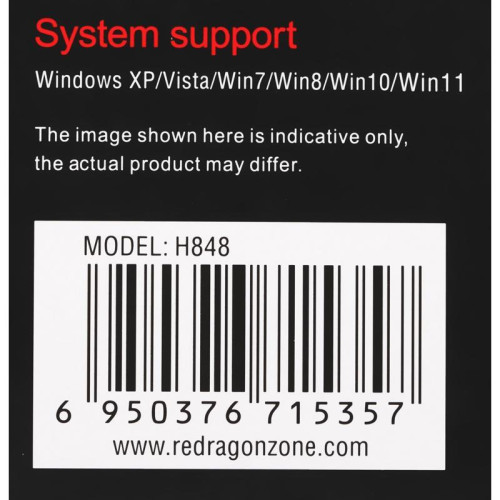 Нaушники WIRELESS 2.4GHZ/BT BLACK IRE PRO 71535 REDRAGON