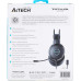 Наушники с микрофоном A4Tech Fstyler FH300U черный 2м мониторные USB оголовье (FH300U BLACK)