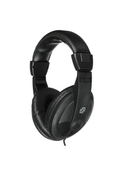 Наушники мониторные Oklick HP-M211V 1.8м черный проводные оголовье (HP-M211VB)