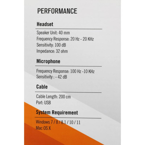 Наушники с микрофоном A4Tech HU-8 черный 2м накладные USB оголовье