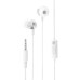 Гарнитура внутриканальные Oklick HS-S-240 1.2м белый проводные в ушной раковине (SS-E086)