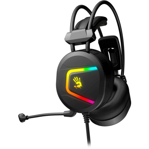 Наушники с микрофоном A4Tech Bloody MC750 черный 2.3м мониторные USB оголовье (MC750 BLACK) Наушники с микрофоном A4Tech Bloody MC750 черный 2.3м мониторные USB оголовье (MC750 BLACK)