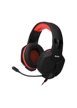 Игровые стереонаушники с микрофоном SVEN AP-G988MV, черный-красный