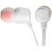 Гарнитура внутриканальные JBL Tune 125 белый беспроводные bluetooth в ушной раковине (JBLT125BTWHT)