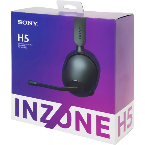 Гарнитура накладные Sony INZONE H5 1.5м черный беспроводные bluetooth оголовье (WH-G500/B)
