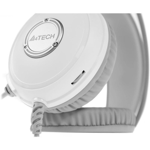 Наушники с микрофоном A4Tech Fstyler FH300U белый 2м мониторные USB оголовье (FH300U WHITE)