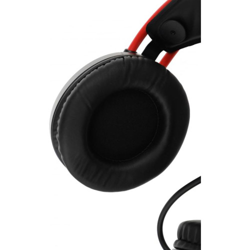 Наушники с микрофоном A4Tech Bloody G200S черный/красный 2м мониторные USB оголовье (G200S USB/ BLACK +RED)