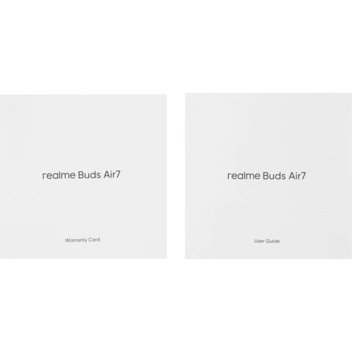 Гарнитура внутриканальные Realme Air 7 серебристый беспроводные bluetooth в ушной раковине (6941764451001)