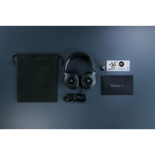 Наушники с микрофоном Razer Kraken V4 X черный 2.0м мониторные USB оголовье (RZ04-05180100-R3M1) Наушники с микрофоном Razer Kraken V4 X черный 2.0м мониторные USB оголовье (RZ04-05180100-R3M1)