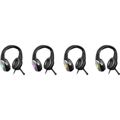 Defender Игровая гарнитура X-Skull черный+серый, провод 2.1 м Defender Игровая гарнитура X-Skull черный+серый, провод 2.1 м