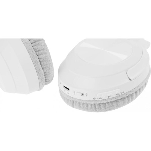 Гарнитура мониторные A4Tech Fstyler BH220 белый беспроводные bluetooth оголовье (BH220 WHITE)
