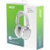 Наушники с микрофоном Acer OHR303 белый мониторные BT/Radio/3.5mm оголовье (ZL.HDSEE.00A)