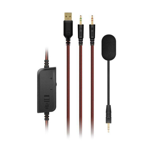 Наушники с микрофоном Sven AP-U1001MV черный 2.2м накладные оголовье (SV-019341)