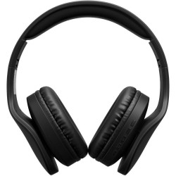 Гарнитура накладные Digma BT-17 черный беспроводные bluetooth оголовье (BT17B)