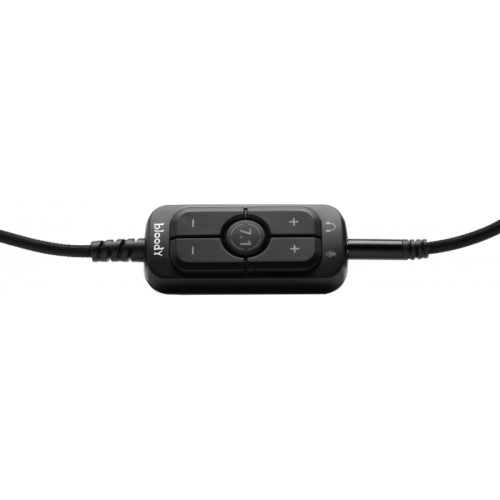 Наушники с микрофоном A4Tech Bloody M590i красный/черный 1м мониторные USB оголовье (M590I SPORTS RED)