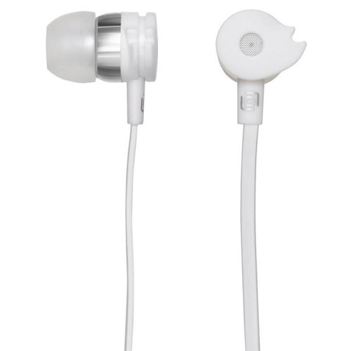 Гарнитура внутриканальные Oklick HS-S-210 1.2м белый проводные в ушной раковине (D1W)