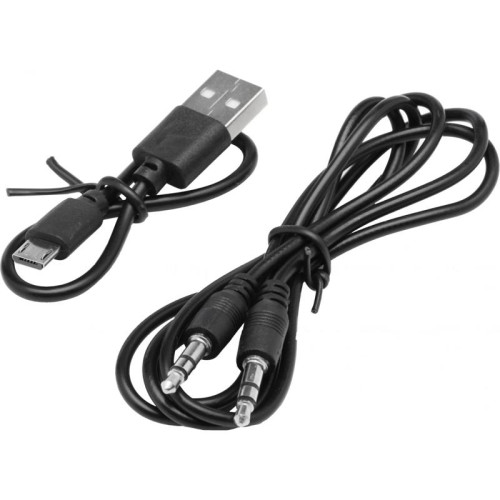 Гарнитура накладные Hyundai H-HP101 черный беспроводные bluetooth оголовье