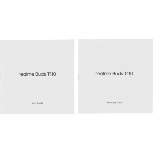 Гарнитура внутриканальные Realme Buds T110 зеленый беспроводные bluetooth в ушной раковине (631206000020)