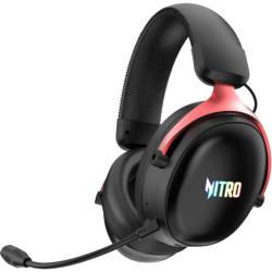 Наушники с микрофоном Acer Nitro OHR401 черный мониторные BT/Radio/3.5mm оголовье (ZL.HDSEE.00H)