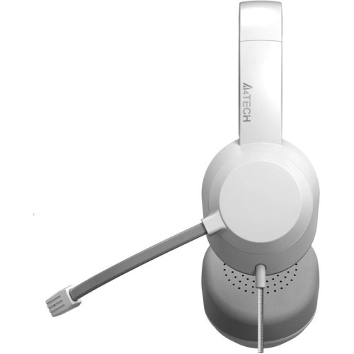 Наушники с микрофоном A4Tech Fstyler FH150U белый/серый 2м накладные USB оголовье (FH150U WHITE)
