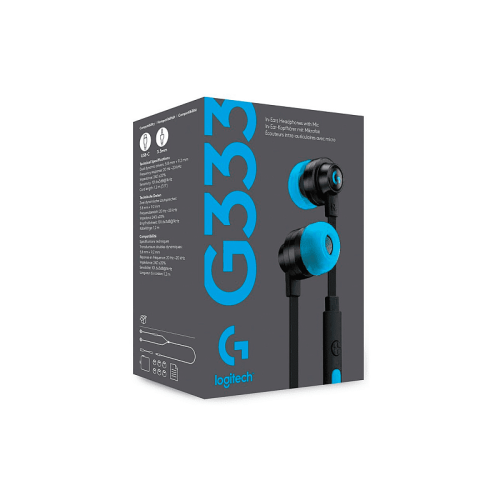 Гарнитура/ Logitech Headset Gaming G333 - Black - 3.5 MM