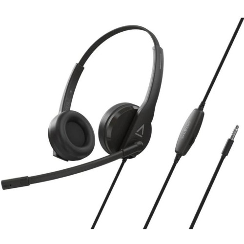 Наушники с микрофоном Creative HS-230 черный 2м накладные оголовье (51EF1110AA000)