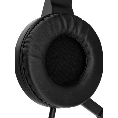 Наушники с микрофоном Oklick HS-L315G черный 1.8м накладные USB оголовье (2007552)