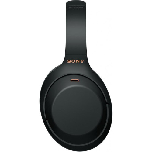 Гарнитура накладные Sony WH-1000XM4 1.2м черный беспроводные bluetooth оголовье (WH-1000XM4/B)