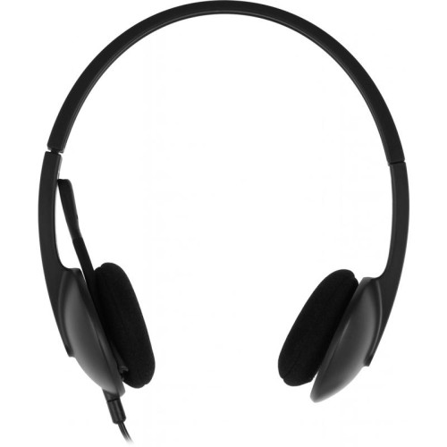 Наушники с микрофоном Logitech H340 черный 1.8м накладные USB оголовье (981-000509)