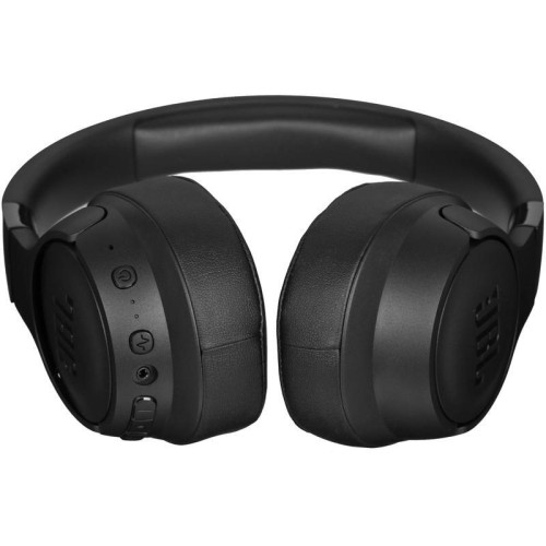 Гарнитура мониторные JBL Tune 760NC 1.2м черный беспроводные bluetooth оголовье (JBLT760NCBLK)