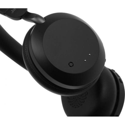 Наушники с микрофоном Jabra Evolve2 75, Link380a MS Stereo Black черный накладные BT/Radio оголовье (27599-999-999)