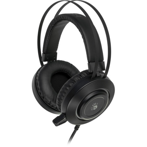 Наушники с микрофоном A4Tech Bloody G521 черный 2.3м мониторные USB оголовье (G521 (BLACK))