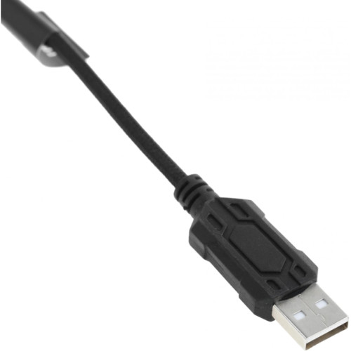 Наушники с микрофоном Acer AHW122 черный 2.1м мониторные USB оголовье (ZL.HDSCC.01U)
