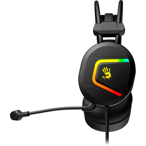Наушники с микрофоном A4Tech Bloody MC750 черный 2.3м мониторные USB оголовье (MC750 BLACK) Наушники с микрофоном A4Tech Bloody MC750 черный 2.3м мониторные USB оголовье (MC750 BLACK)
