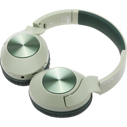 Наушники мониторные A4Tech 2Drumtek BH300 1м зеленый беспроводные bluetooth оголовье (BH300 MATCHA GREEN) Наушники мониторные A4Tech 2Drumtek BH300 1м зеленый беспроводные bluetooth оголовье (BH300 MATCHA GREEN)