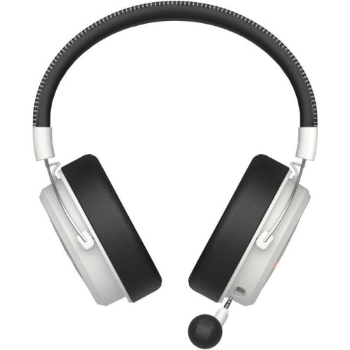 Наушники с микрофоном A4Tech Bloody MR590 Sports белый/черный 1.5м мониторные BT/Radio/3.5mm оголовье (MR590+ WIRED/SPORT WHITE)
