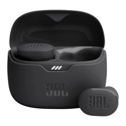 Гарнитура внутриканальные JBL Tune Buds черный беспроводные bluetooth в ушной раковине (JBLTBUDSBLK)