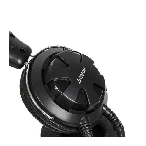 Наушники с микрофоном A4Tech HS-28 черный 2.2м накладные оголовье (HS-28 (BLACK+GREY)) Наушники с микрофоном A4Tech HS-28 черный 2.2м накладные оголовье (HS-28 (BLACK+GREY))