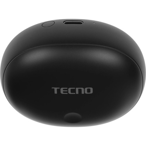 Гарнитура Tecno True 1 Air TU01 черный беспроводные bluetooth в ушной раковине (TU01 AIR ELEGANT BLACK)