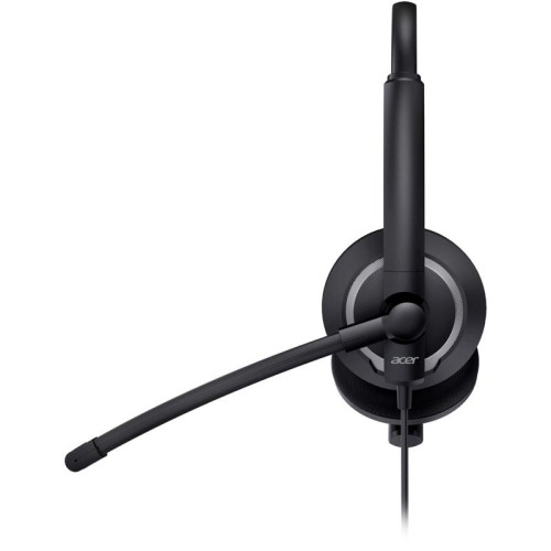 Наушники с микрофоном Acer OHW307 черный 1.8м накладные оголовье (ZL.HDSEE.002)