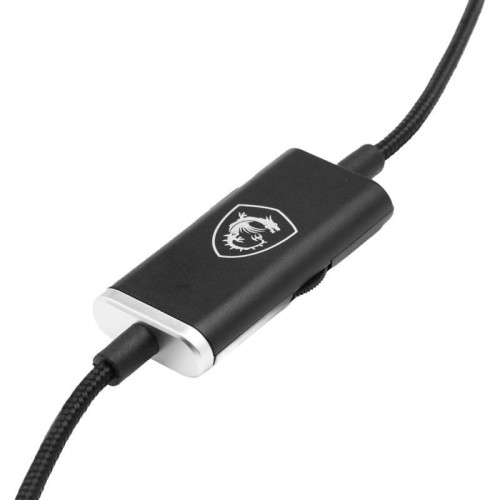 Наушники с микрофоном MSI Immerse GH20 черный 1.5м накладные оголовье (S37-2101060-SV1)